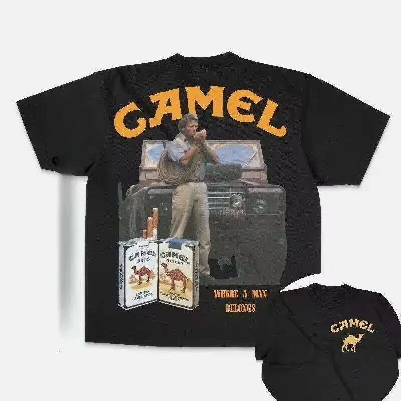 Streetwear Brand Marketing - Vintage Advertising Classic Camel Trendy Brand