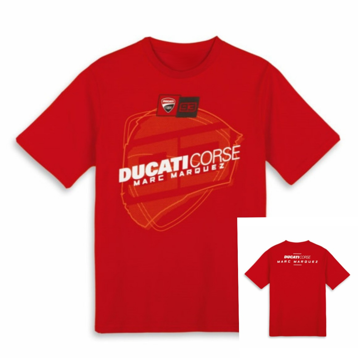 Art Classic Red Motorcycle Rac - Streetwear Brand Red Logo recension och pris