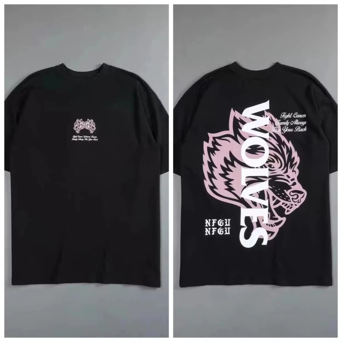 Retro Black Wolf Head High End - Streetwear Brand Marketing recension och pris