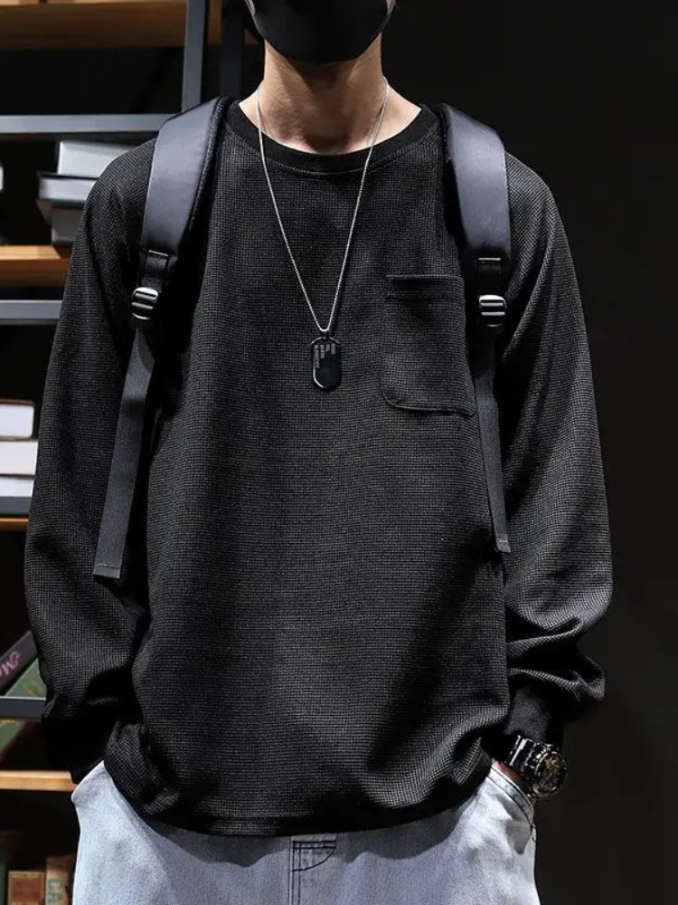 Unicolor Base Layer Sweatshirt - Streetwear Brand Quotes recension och pris