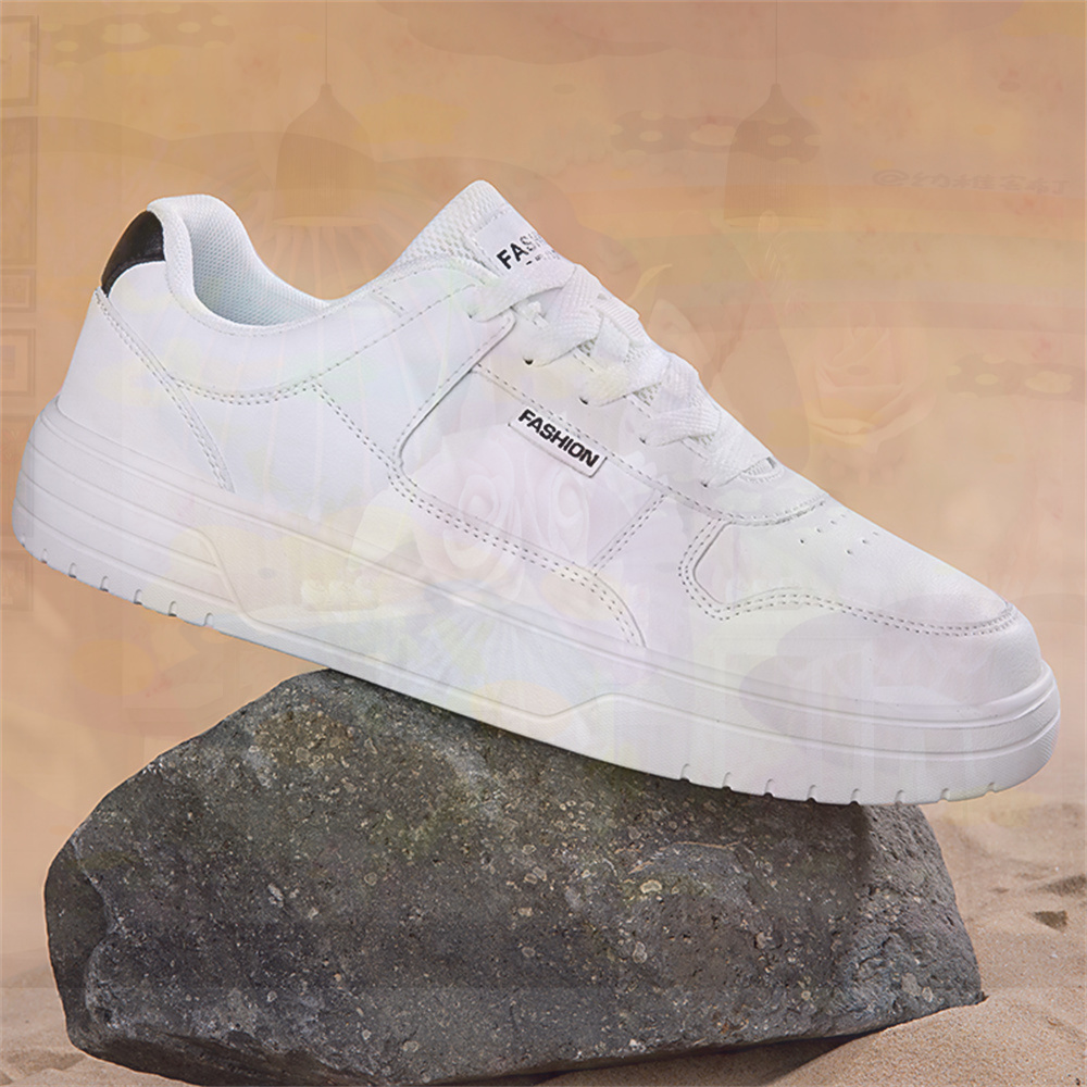 With Ties PU Leather Shoes 41  - Streetwear Brand From China recension och pris