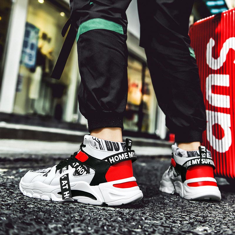 Large Size High Top Chunky Man - Streetwear Uomo Brand recension och pris