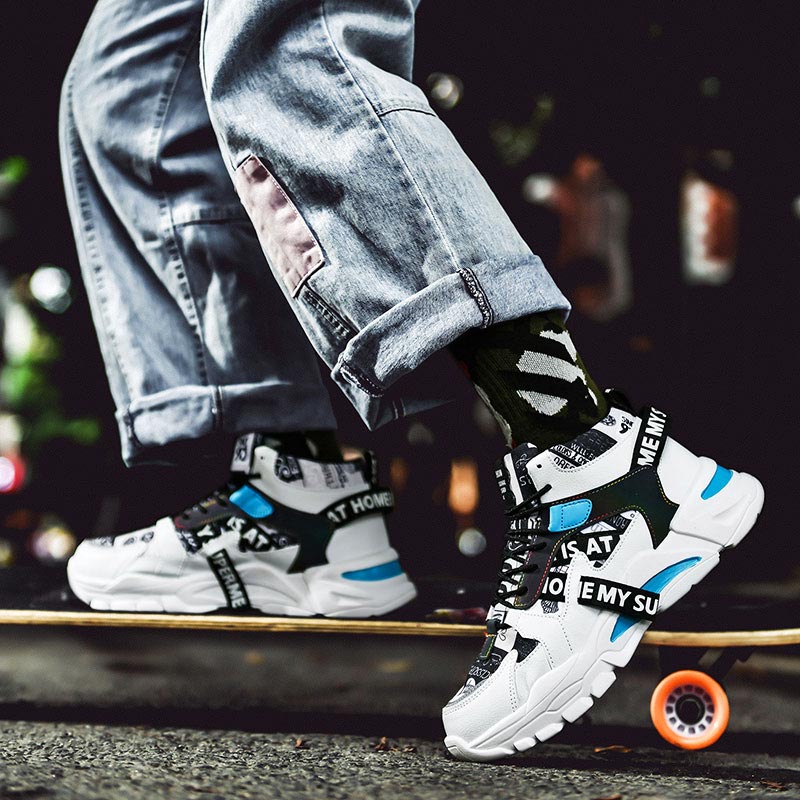 Large Size High Top Chunky Man - Streetwear Uomo Brand recension och pris