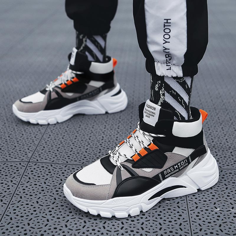 Hightop Summer Men's Sport Sho - Streetwear Brand From China recension och pris