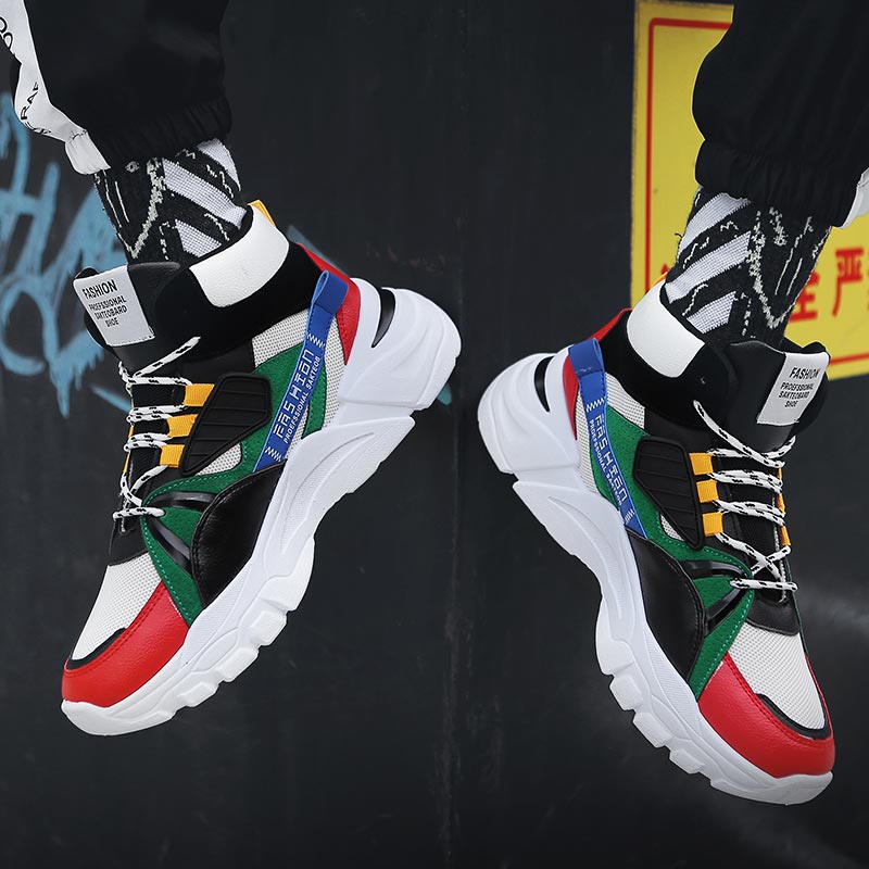 Hightop Summer Men's Sport Sho - Streetwear Brand From China recension och pris