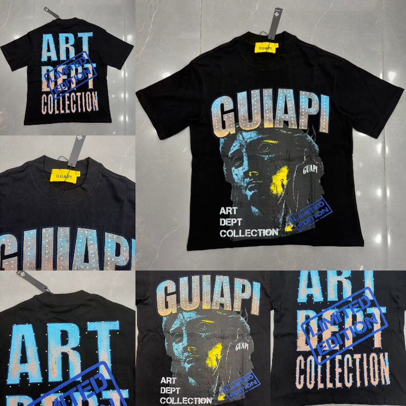 New GUAPI Short Sleeved Men's  - Streetwear Brand Marketing recension och pris