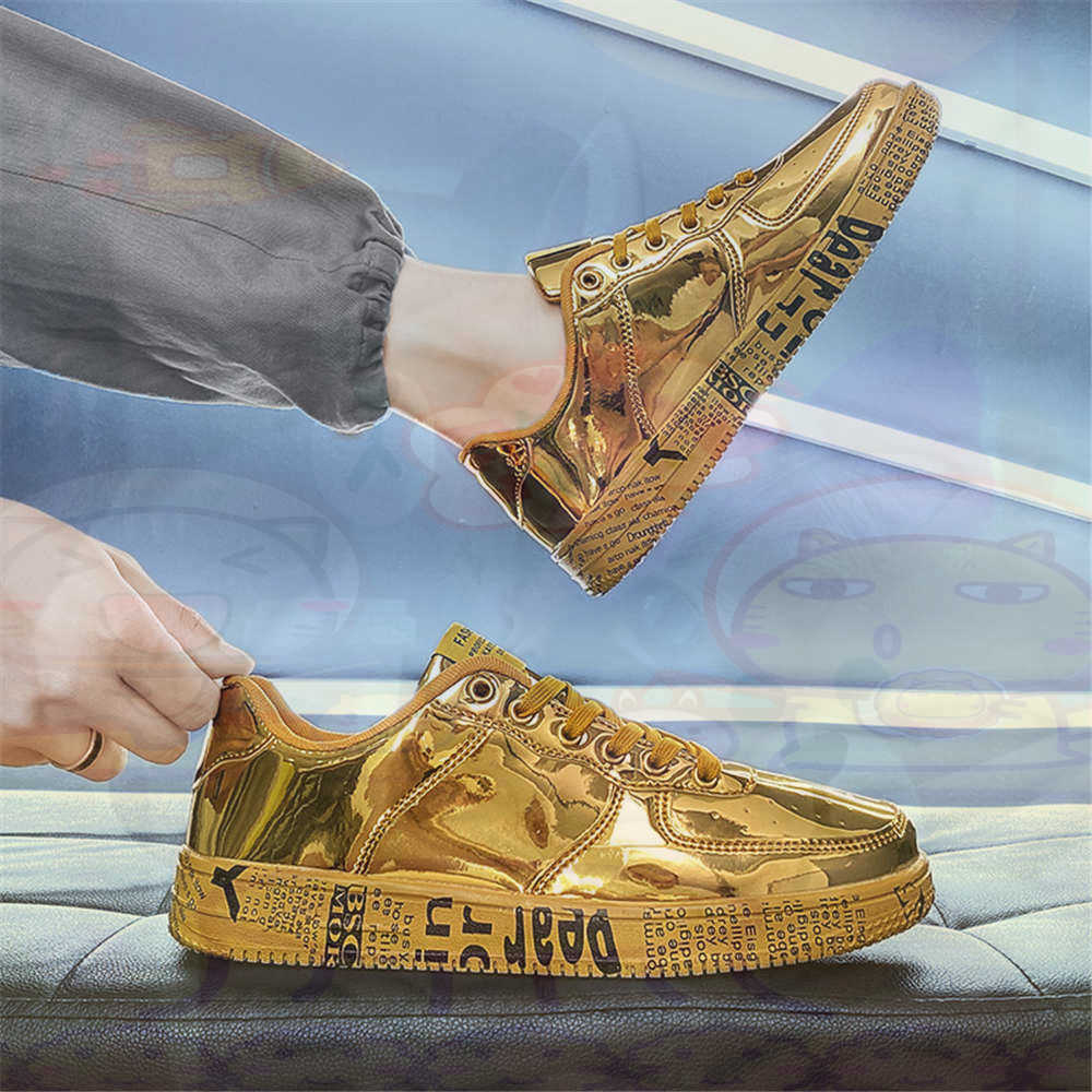 Round Foot Size 45 Sneakers Wh - Streetwear Brand From China recension och pris